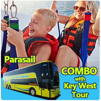 Key West Day Trip + Parasailing